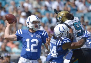 Andrew Luck and the Colts will dominate the Jags again