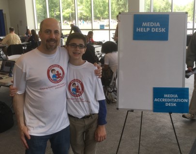 Media Room at Opening Ceremonies.JPG